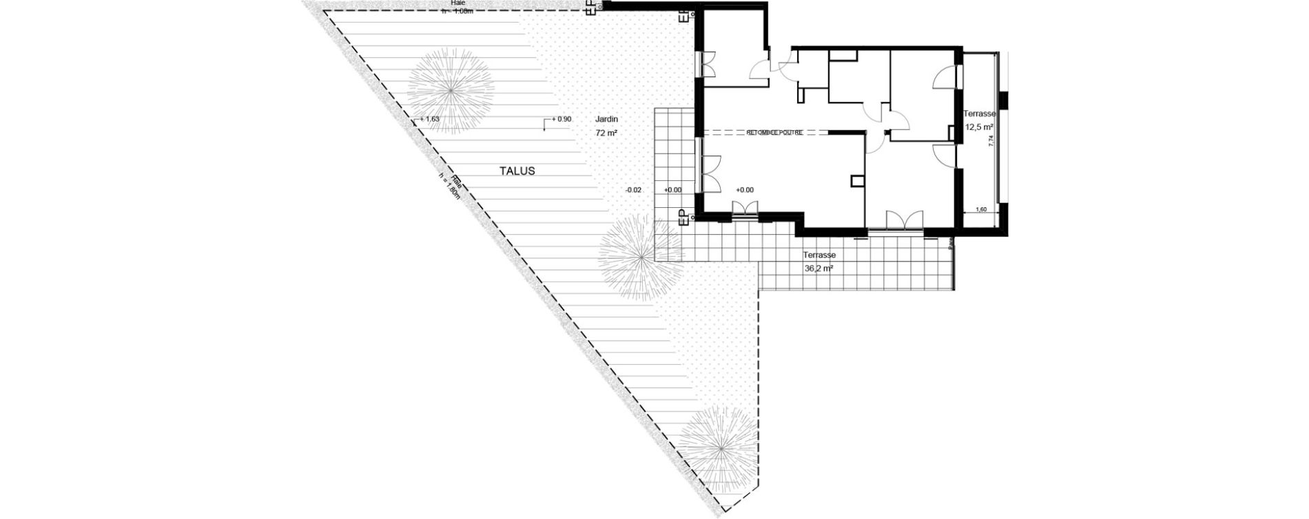 Appartement T4 de 86,40 m2 &agrave; Cucq Stella plage