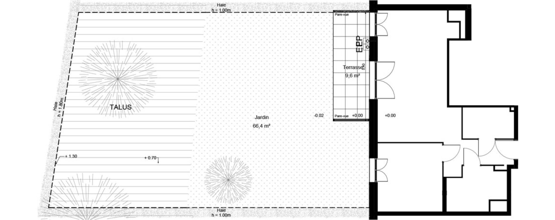 Appartement T2 de 49,70 m2 &agrave; Cucq Stella plage