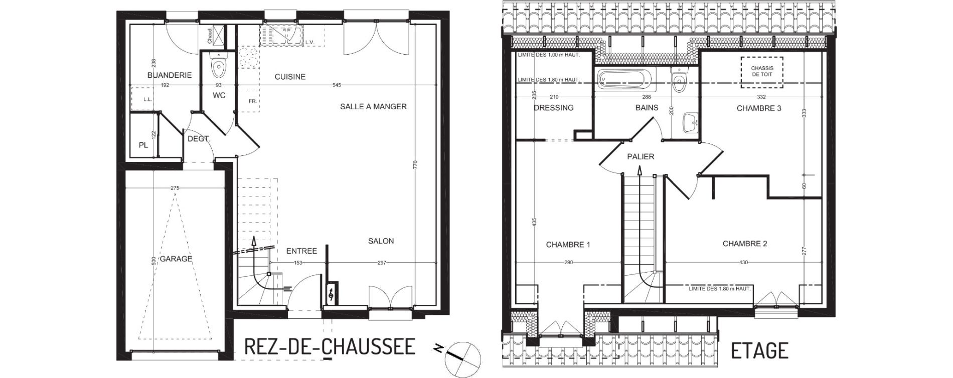 Maison T4 de 93,77 m2 &agrave; Fampoux Centre