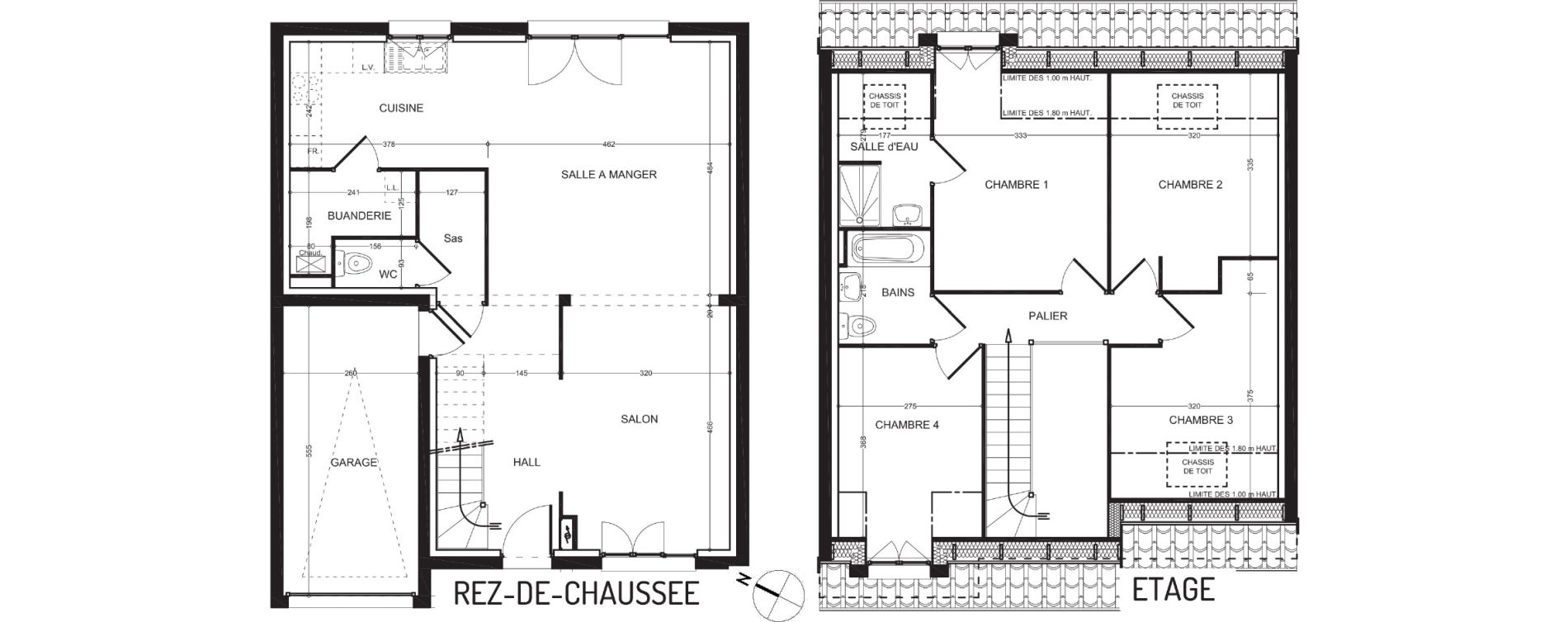 Maison T5 de 116,38 m2 &agrave; Fampoux Centre