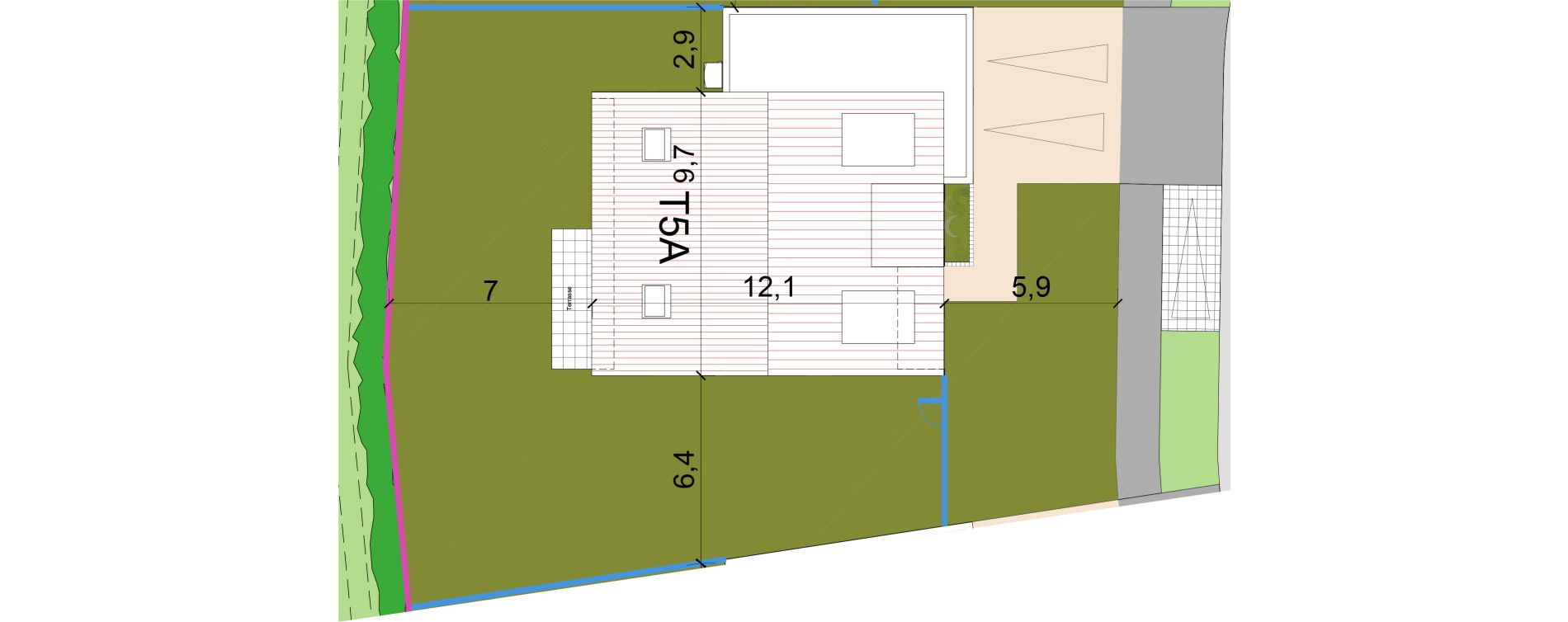 Appartement T5 de 122,33 m2 &agrave; Fleurbaix Centre