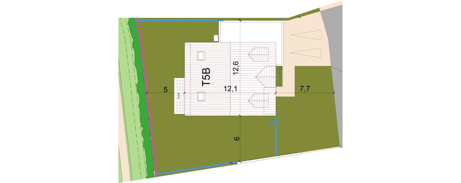 Appartement T5 de 122,33 m2 &agrave; Fleurbaix Centre