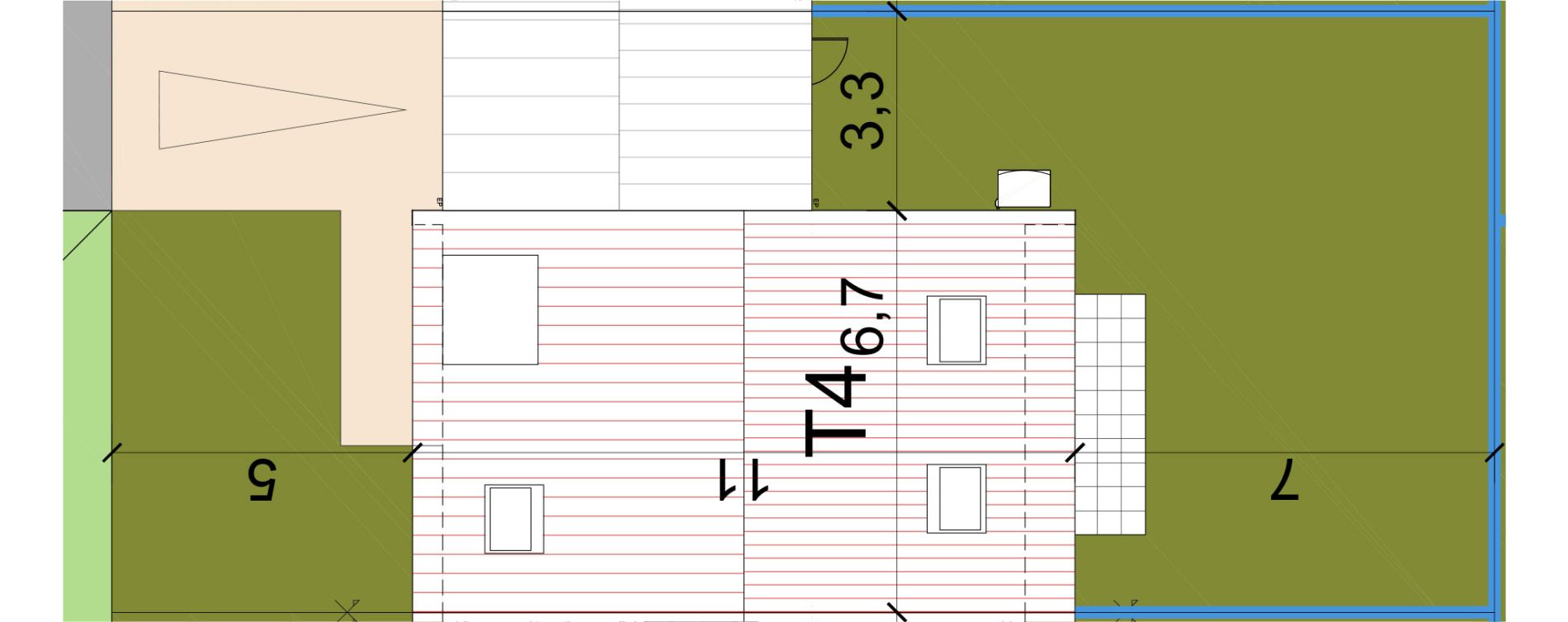 Appartement T4 de 87,87 m2 &agrave; Fleurbaix Centre