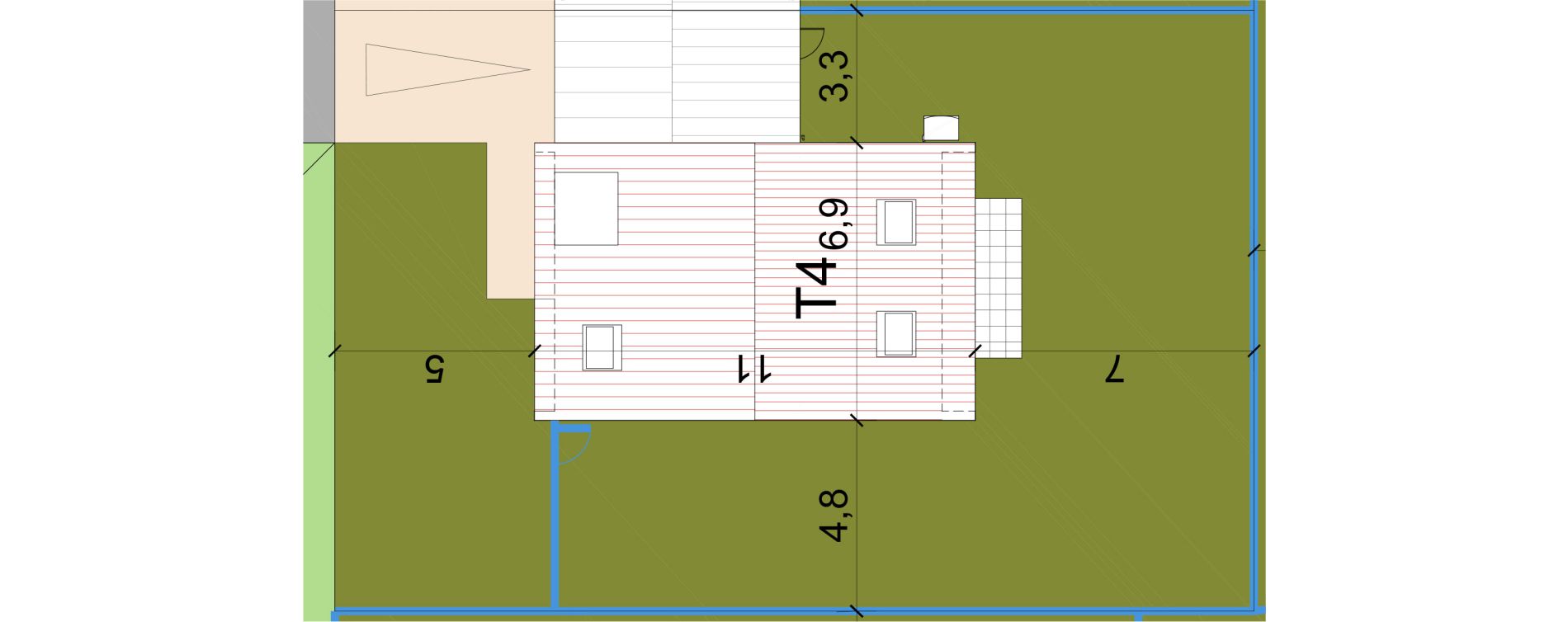 Appartement T4 de 87,87 m2 &agrave; Fleurbaix Centre