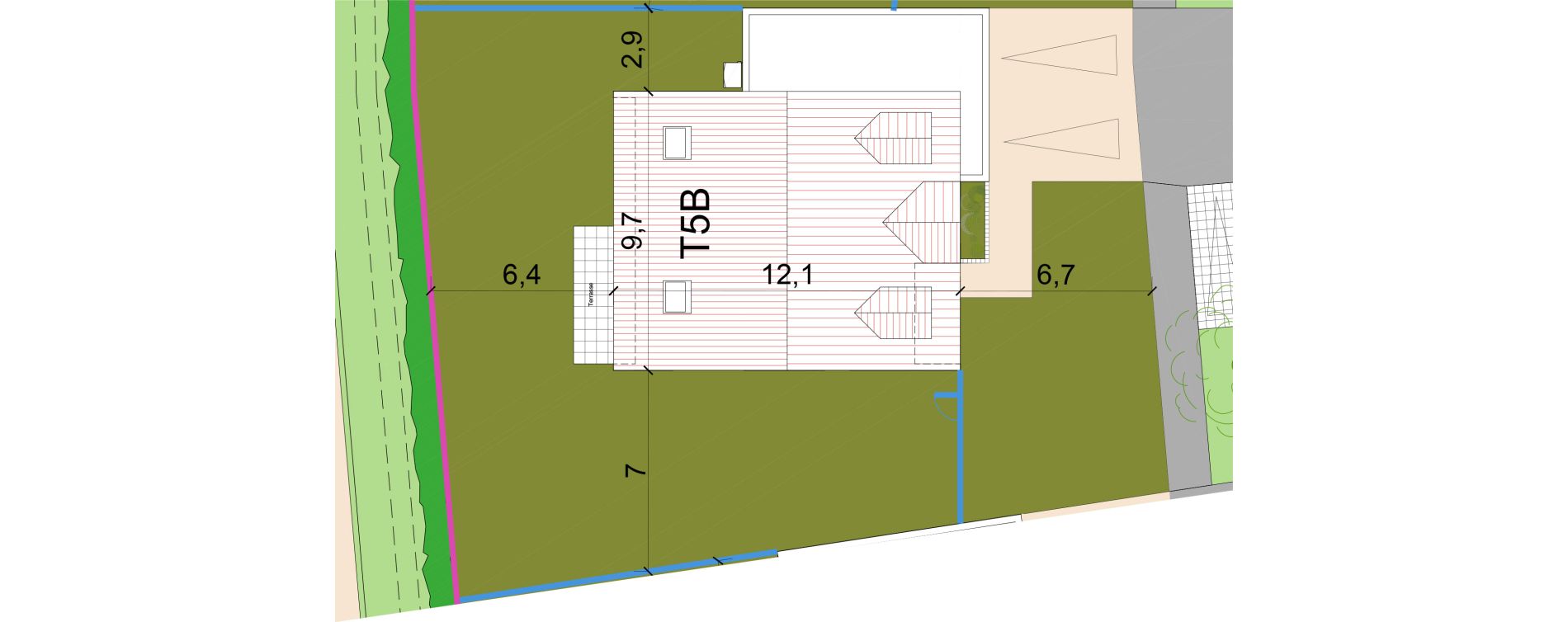 Appartement T5 de 122,33 m2 &agrave; Fleurbaix Centre