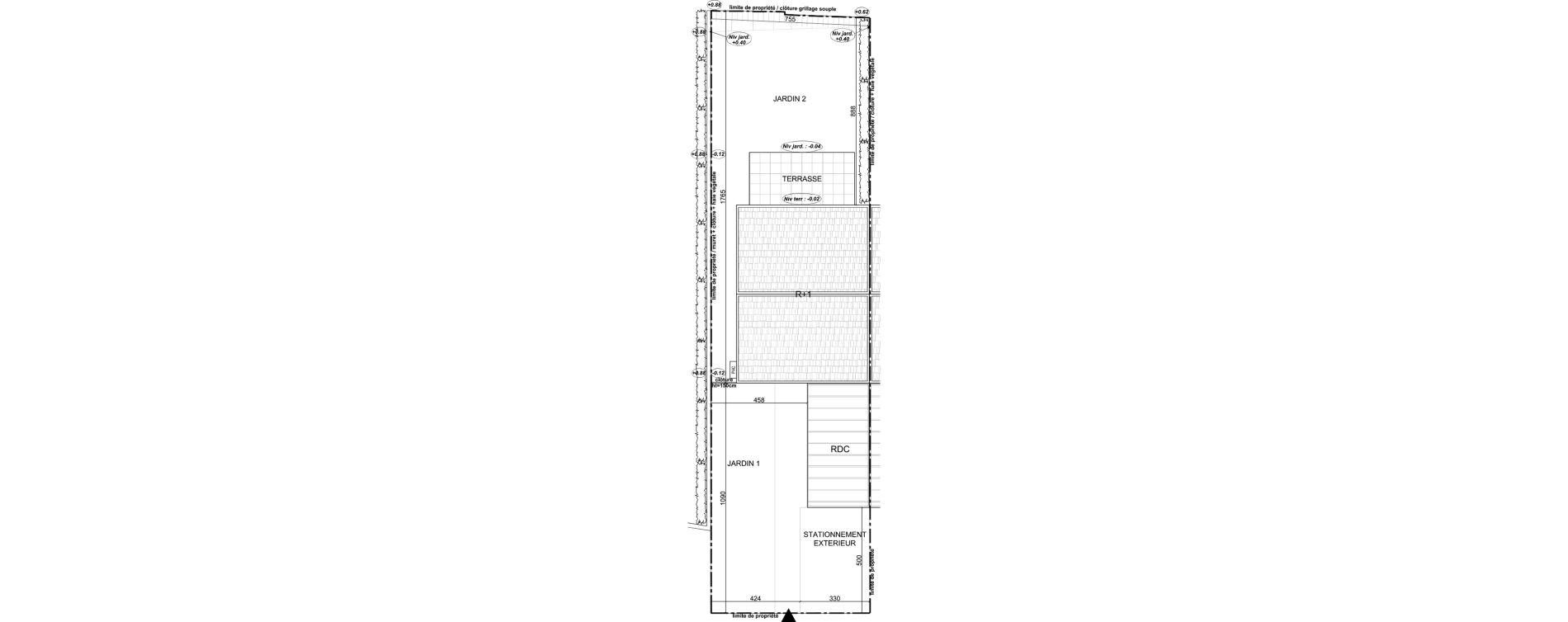 Appartement T4 de 83,94 m2 &agrave; Sainte-Catherine Centre