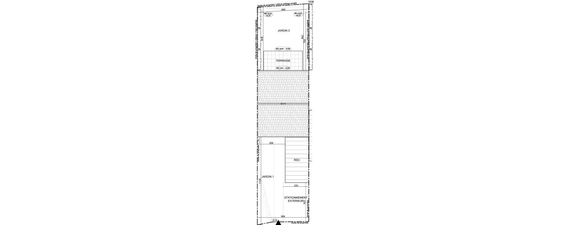 Appartement T4 de 86,15 m2 &agrave; Sainte-Catherine Centre