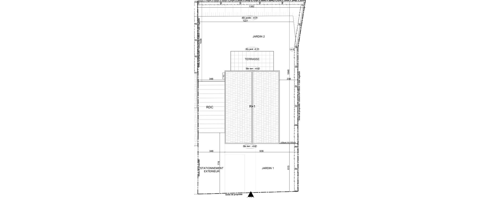 Appartement T5 de 99,76 m2 &agrave; Sainte-Catherine Centre