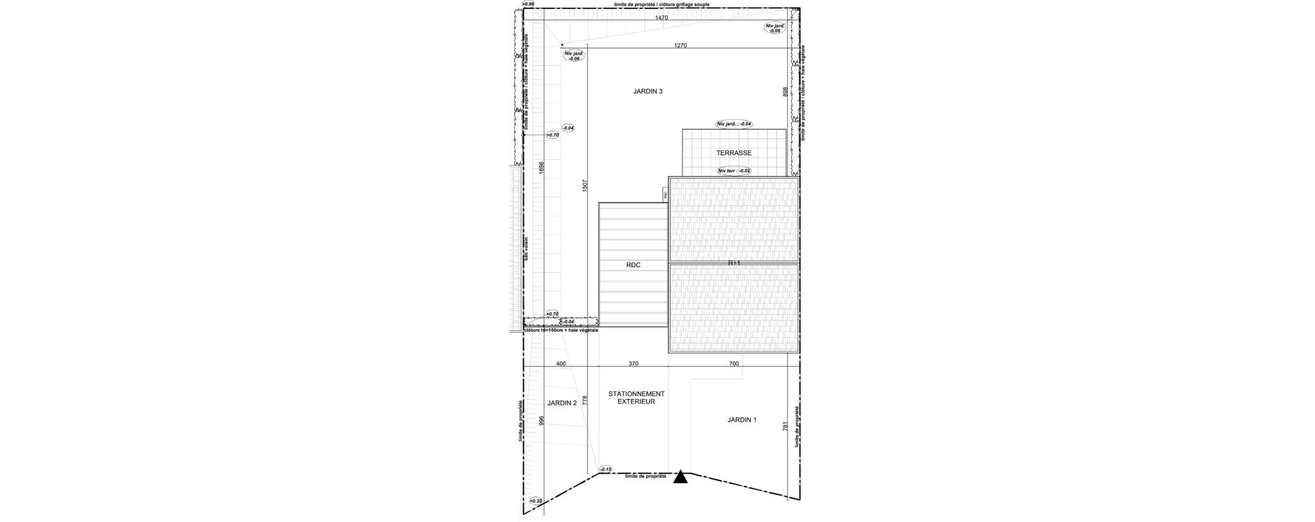 Appartement T5 de 99,76 m2 &agrave; Sainte-Catherine Centre