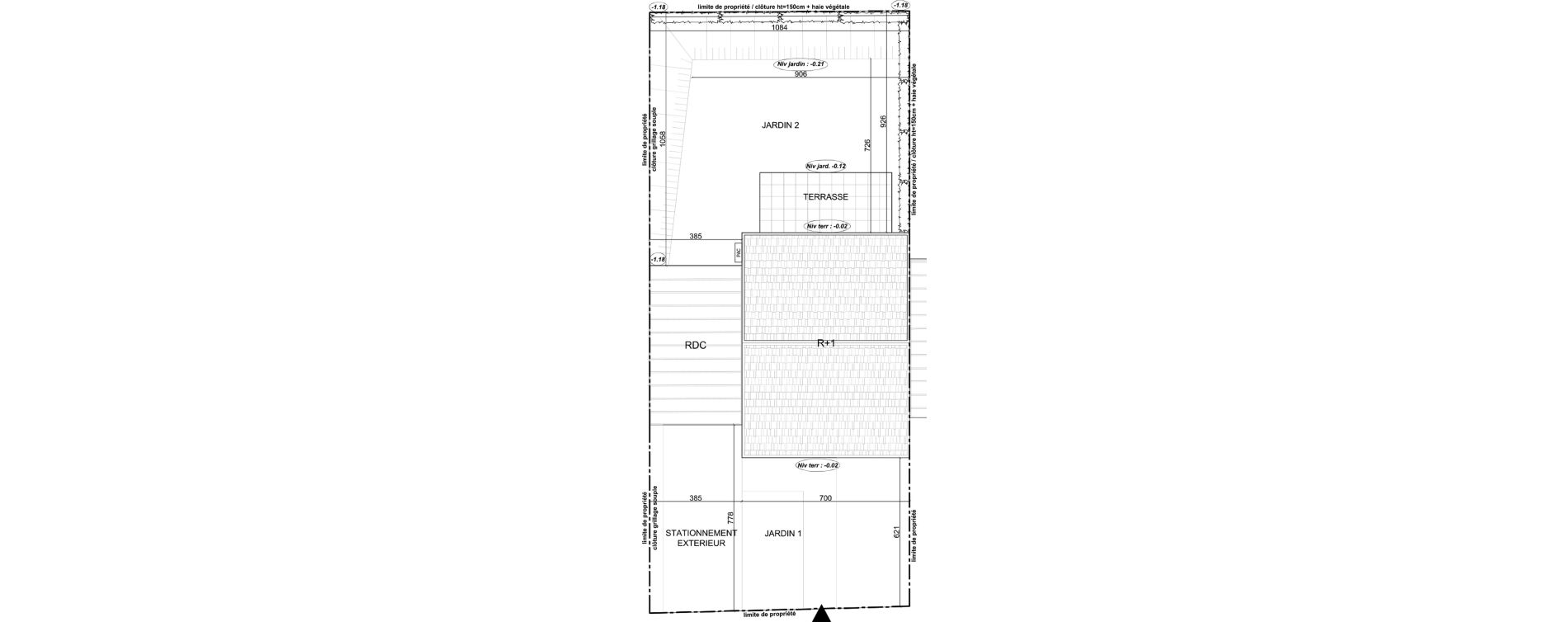 Appartement T5 de 99,76 m2 &agrave; Sainte-Catherine Centre