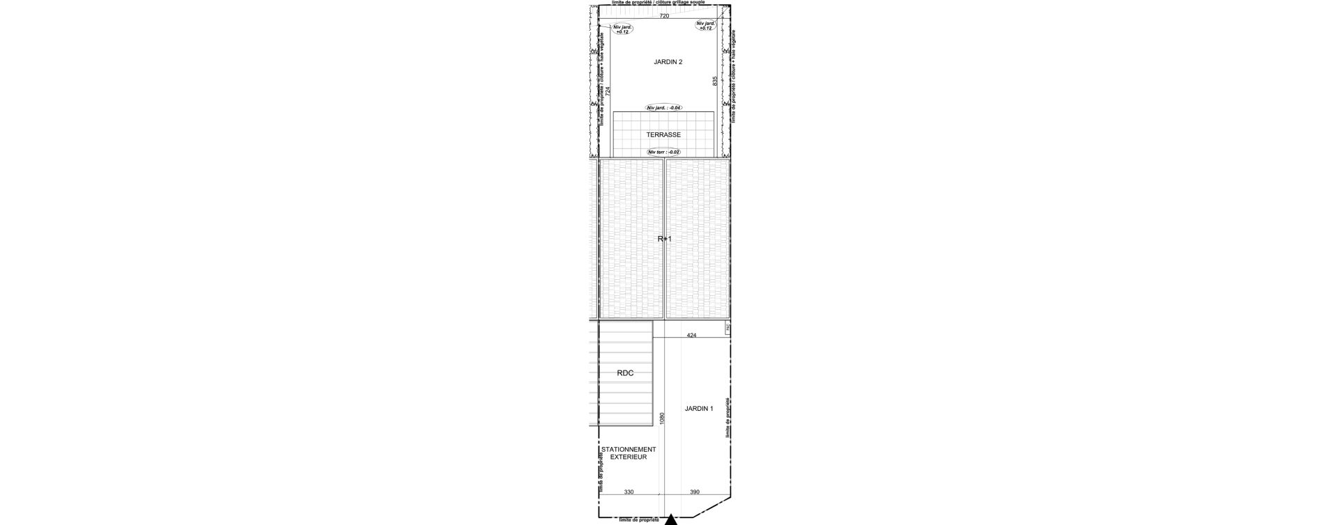 Appartement T5 de 101,68 m2 &agrave; Sainte-Catherine Centre