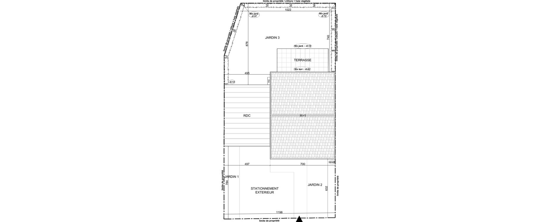 Appartement T5 de 99,76 m2 &agrave; Sainte-Catherine Centre