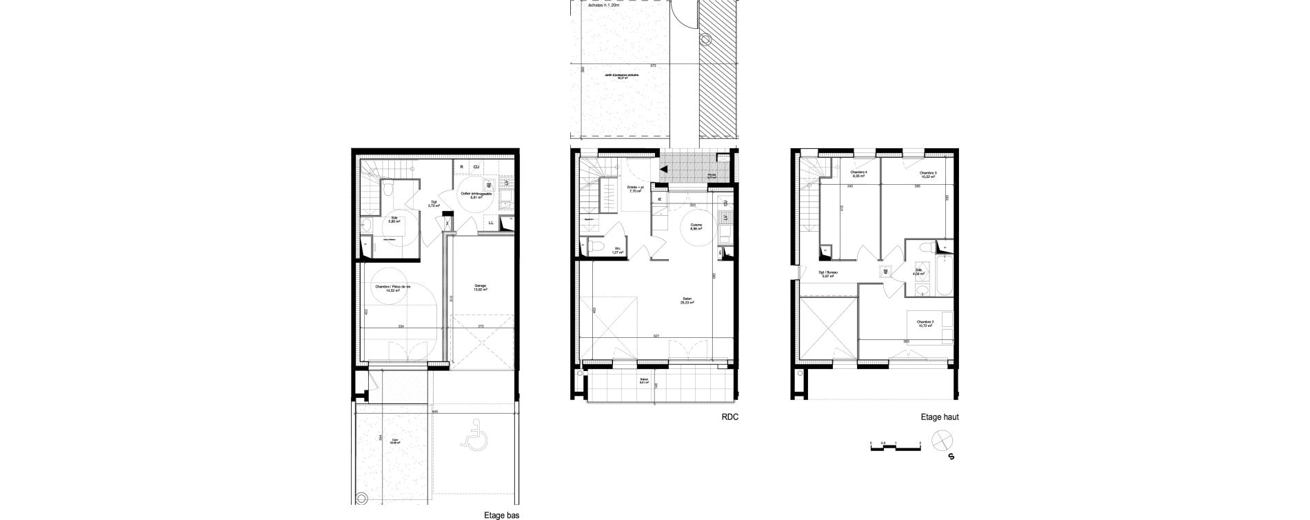 Maison T5 de 114,67 m2 &agrave; Arpajon Les belles vues