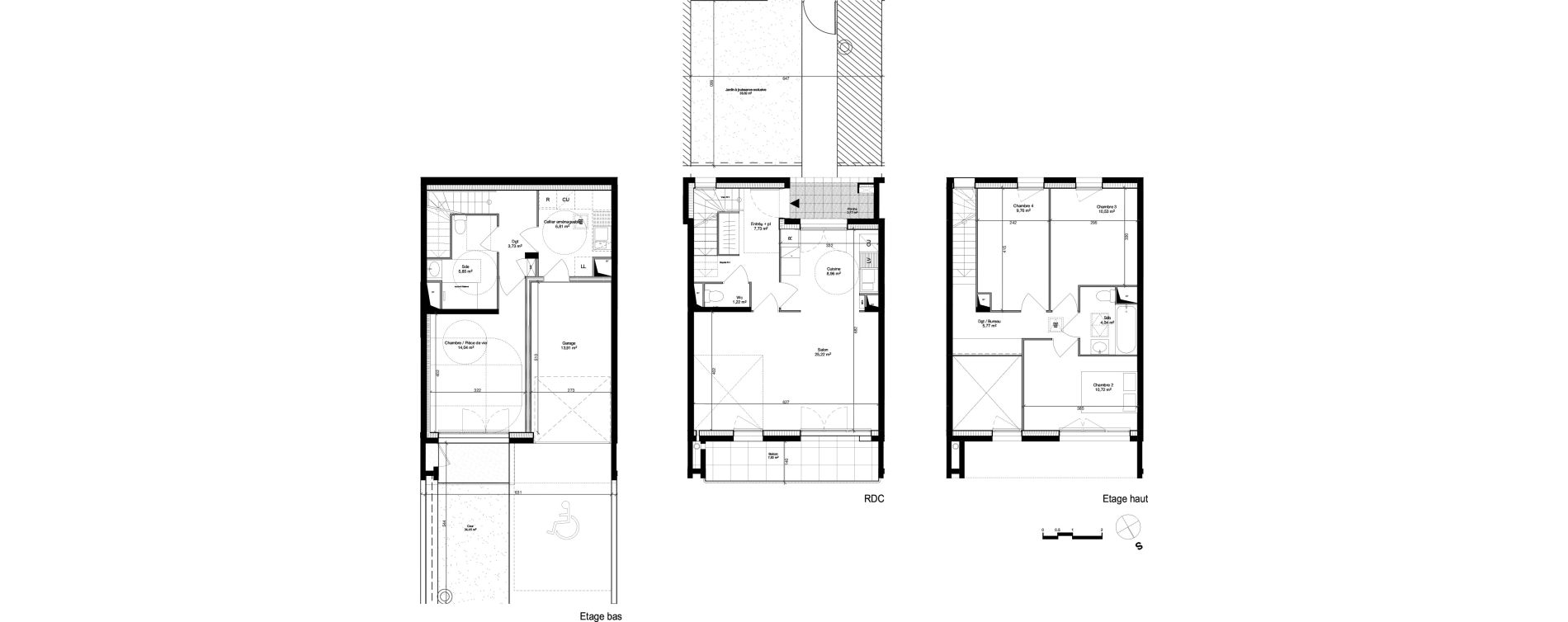 Maison T5 de 114,38 m2 &agrave; Arpajon Les belles vues