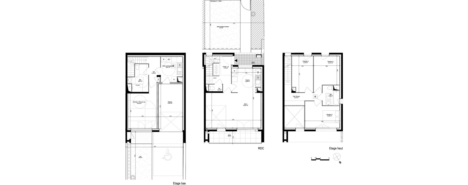 Maison T5 de 114,61 m2 &agrave; Arpajon Les belles vues