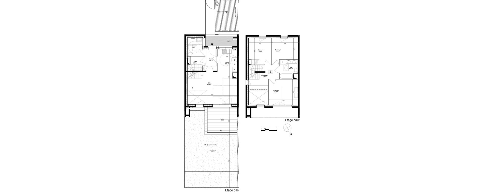 Maison T4 de 86,63 m2 &agrave; Arpajon Les belles vues