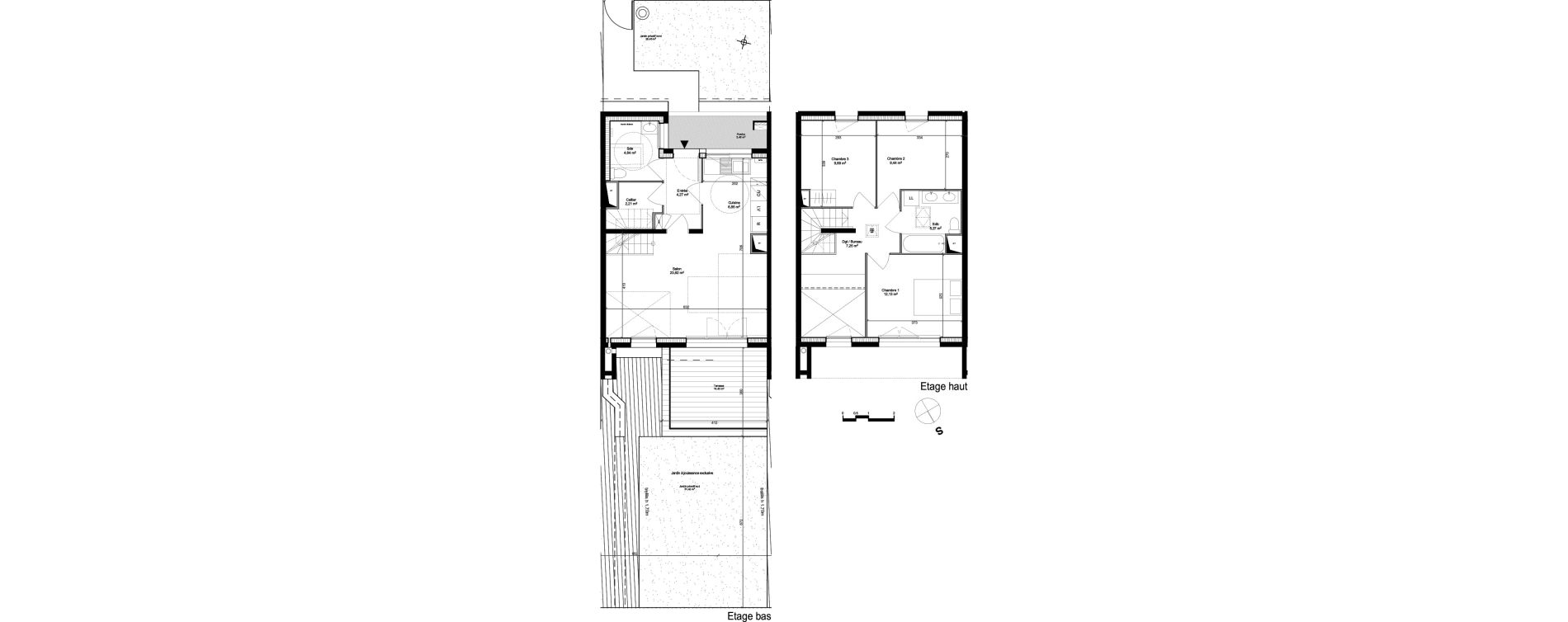 Maison T4 de 86,33 m2 &agrave; Arpajon Les belles vues