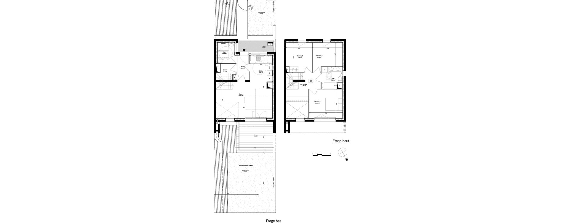 Maison T4 de 86,32 m2 &agrave; Arpajon Les belles vues