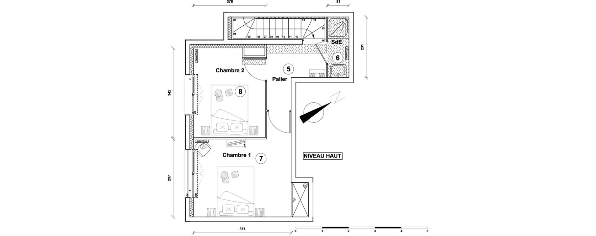 Duplex T3 de 64,90 m2 &agrave; Athis-Mons Centre