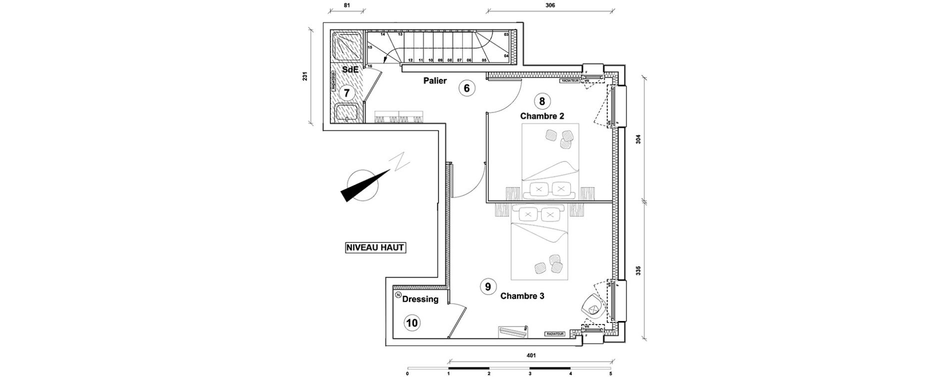 Duplex T4 de 80,80 m2 &agrave; Athis-Mons Centre