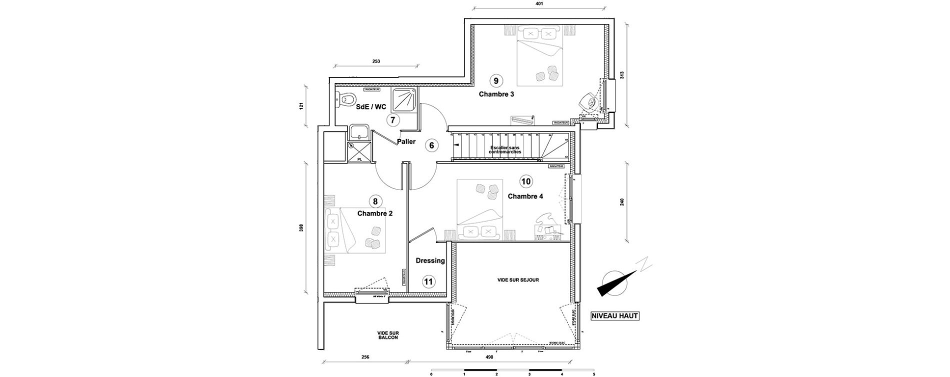 Duplex T5 de 102,60 m2 &agrave; Athis-Mons Centre