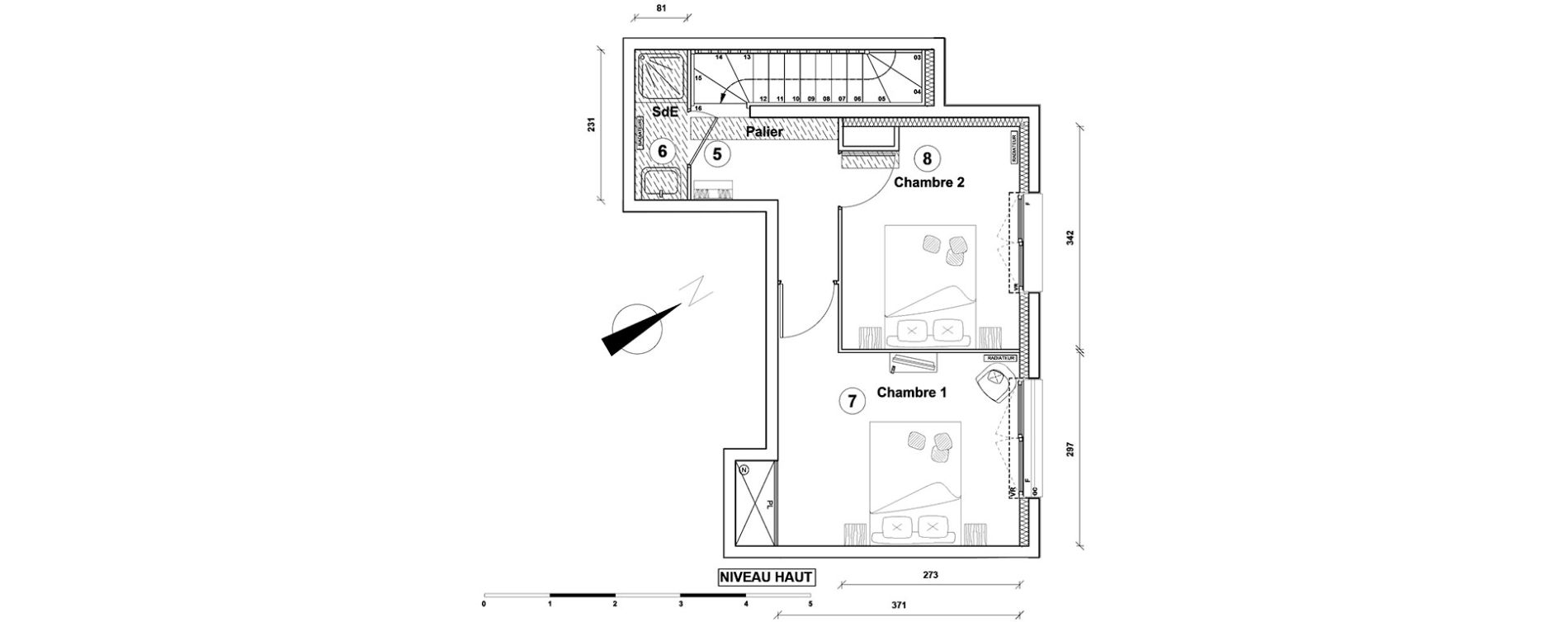 Duplex T3 de 64,60 m2 &agrave; Athis-Mons Centre