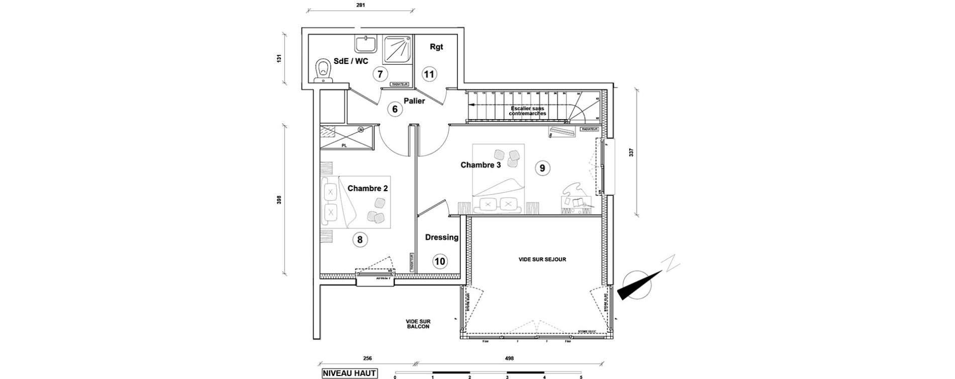 Duplex T4 de 94,30 m2 &agrave; Athis-Mons Centre