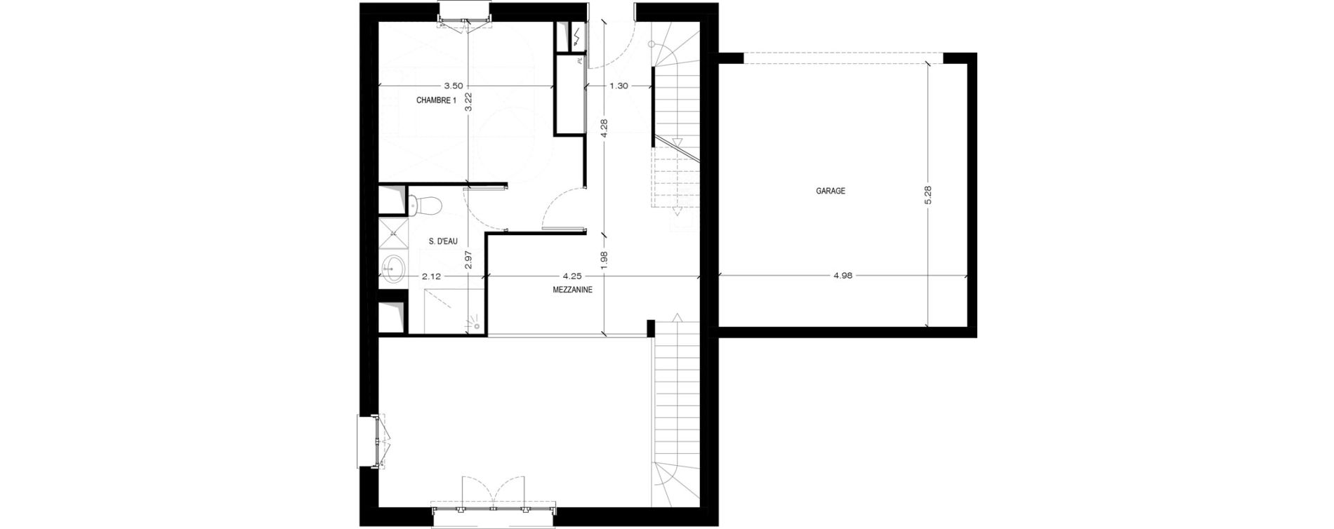 Maison T5 de 143,23 m2 &agrave; Bi&egrave;vres Centre