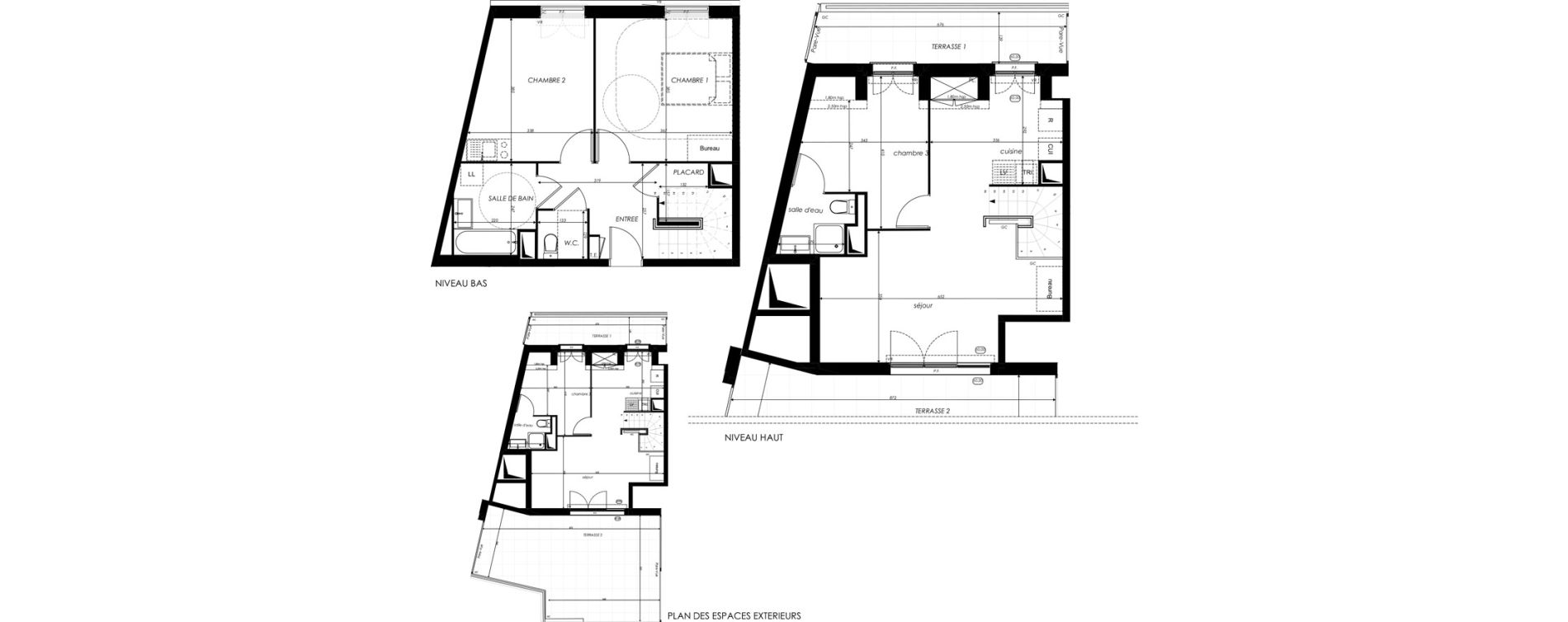 Duplex T4 de 84,83 m2 &agrave; Crosne Centre