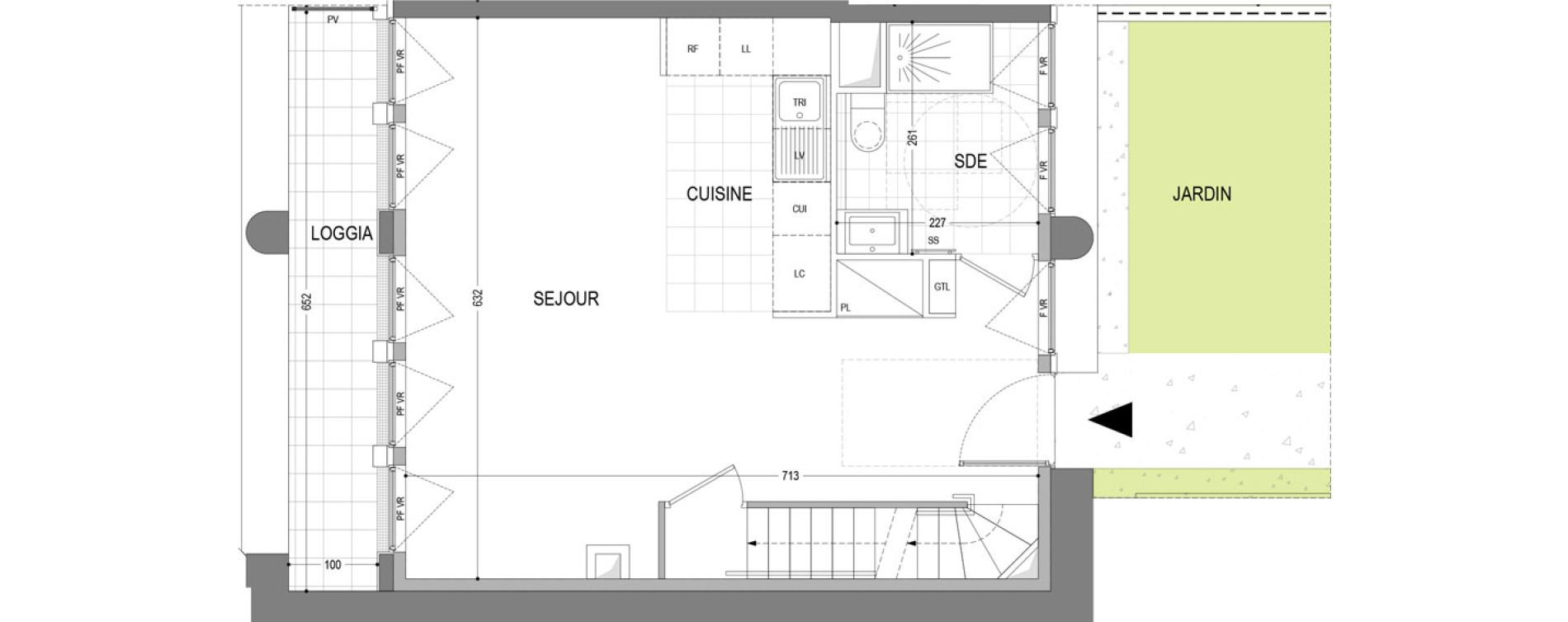 Appartement T4 de 88,64 m2 &agrave; Draveil Centre