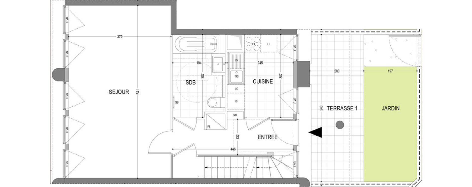 Appartement T4 de 83,70 m2 &agrave; Draveil Centre