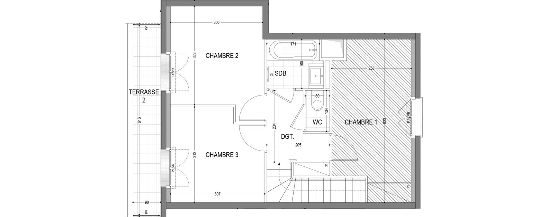Appartement T4 de 83,70 m2 &agrave; Draveil Centre
