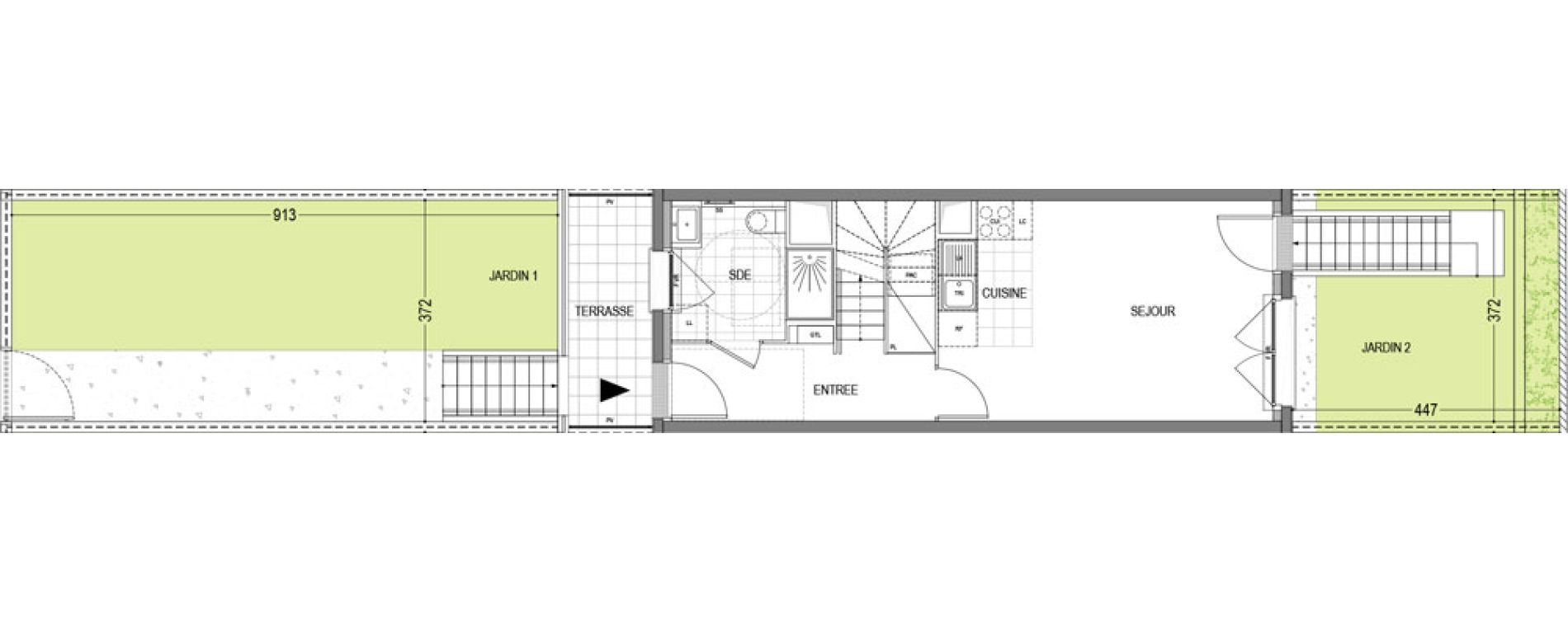 Appartement T3 de 64,91 m2 &agrave; Draveil Centre