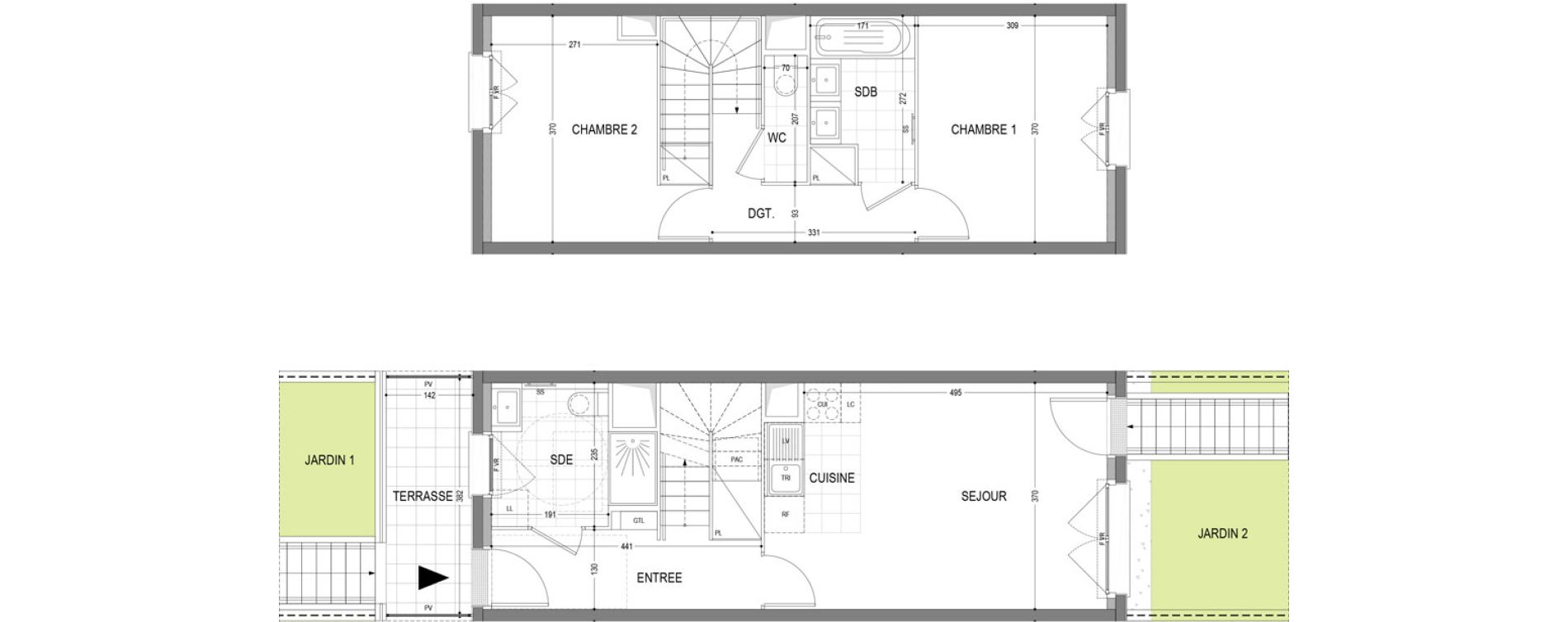 Appartement T3 de 64,91 m2 &agrave; Draveil Centre