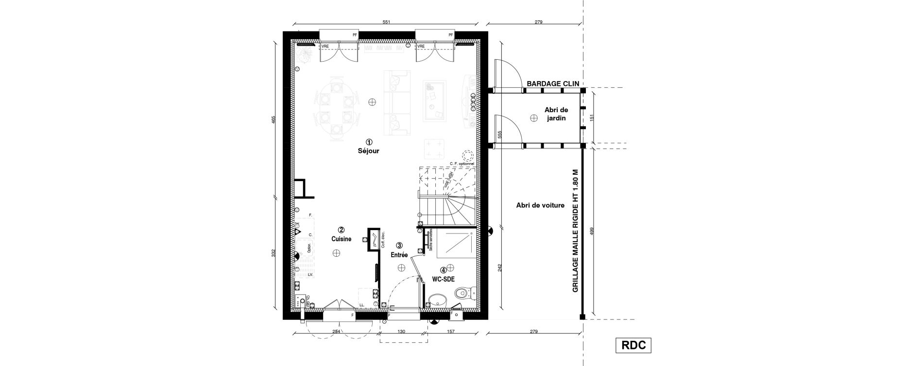 Maison T4 de 81,00 m2 &agrave; Fontenay-Le-Vicomte Centre