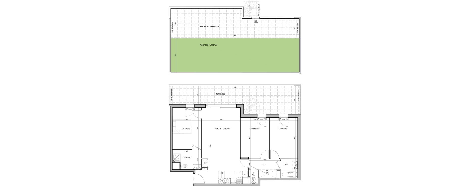 Appartement T4 de 81,25 m2 &agrave; Juvisy-Sur-Orge Entrevoies