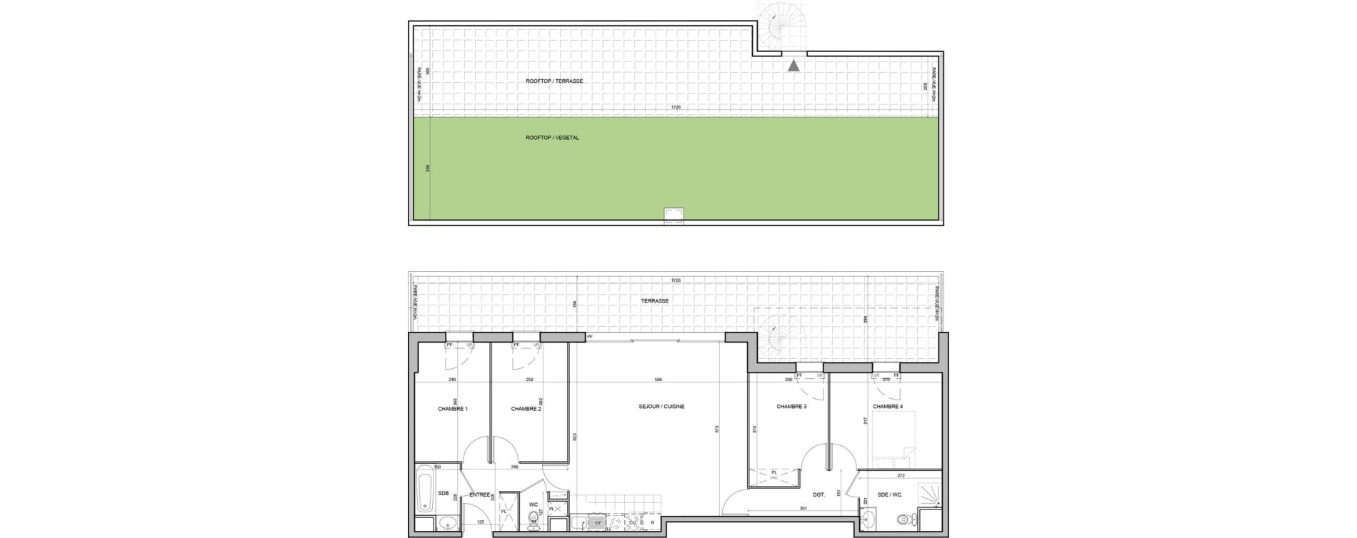Appartement T5 de 94,70 m2 &agrave; Juvisy-Sur-Orge Entrevoies