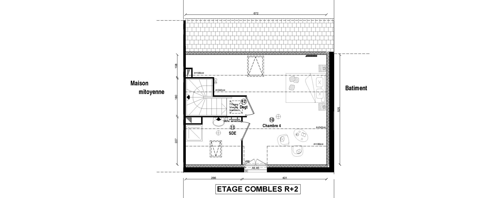 Maison T5 de 100,40 m2 &agrave; Limours Centre