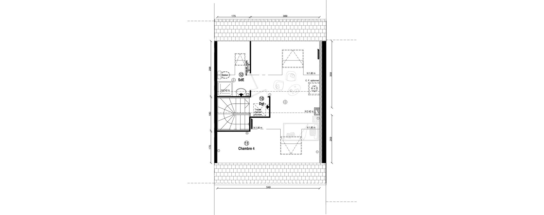 Maison T5 de 96,60 m2 &agrave; Limours Centre