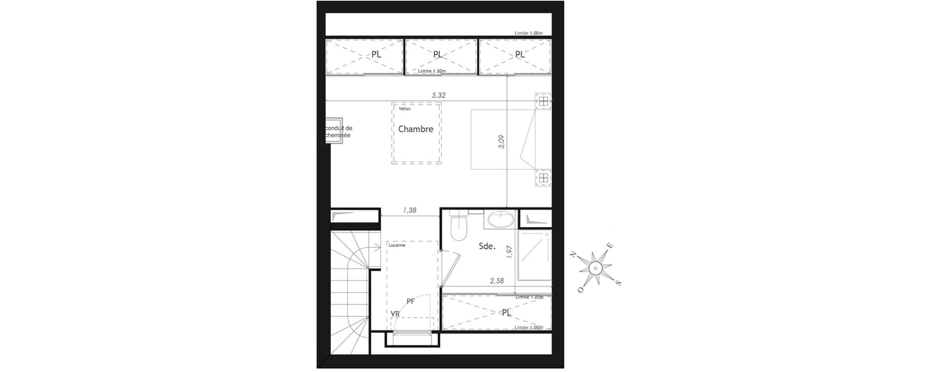 Maison T4 de 92,88 m2 &agrave; Mennecy Centre