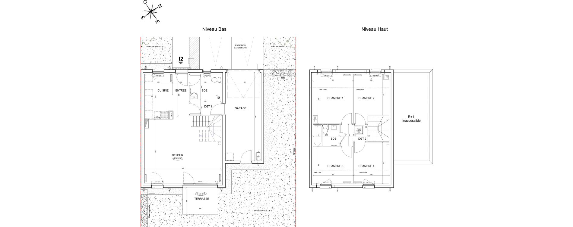 Maison T5 de 93,90 m2 &agrave; Montlh&eacute;ry Centre