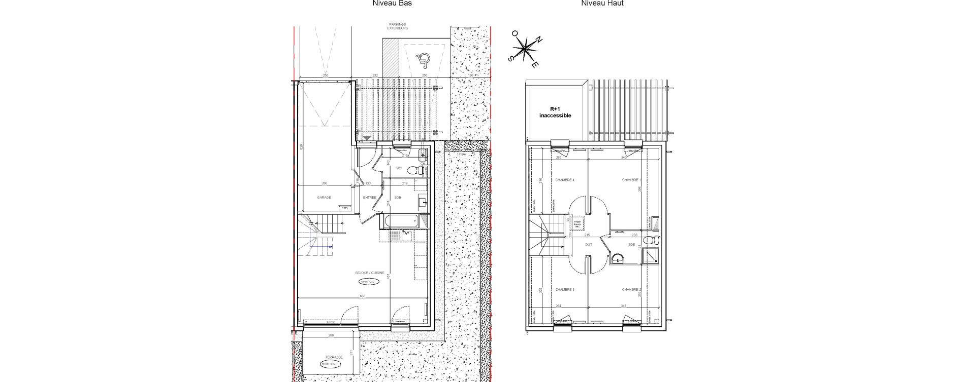 Maison T5 de 90,29 m2 &agrave; Montlh&eacute;ry Centre