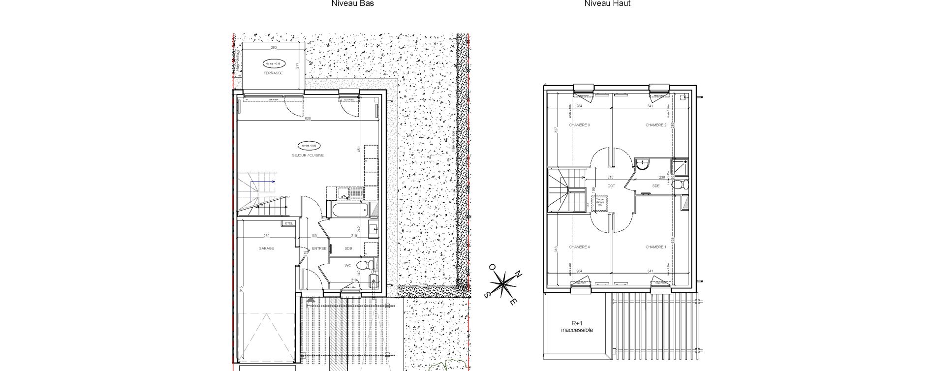 Maison T5 de 90,29 m2 &agrave; Montlh&eacute;ry Centre