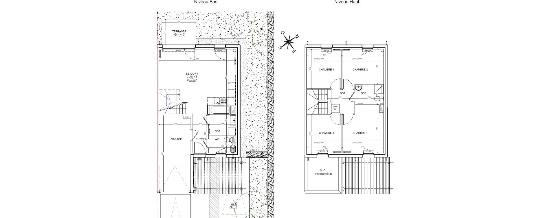 Maison T5 de 90,36 m2 &agrave; Montlh&eacute;ry Centre