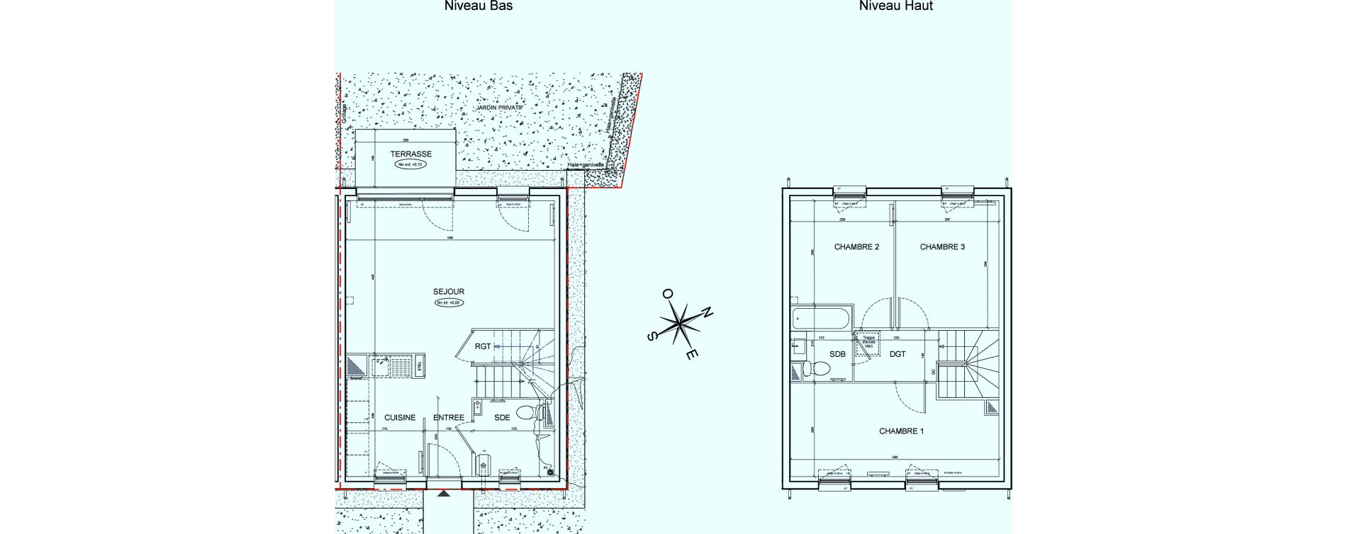 Maison T4 de 80,39 m2 &agrave; Montlh&eacute;ry Centre