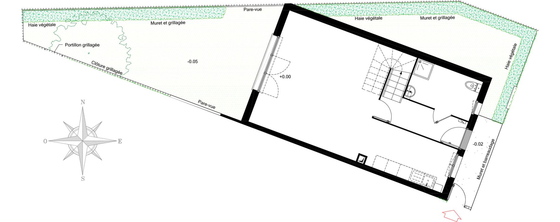 Appartement T5 de 96,70 m2 &agrave; Morangis Centre