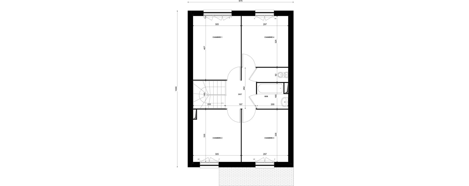 Maison T5 de 91,37 m2 &agrave; Ormoy Centre