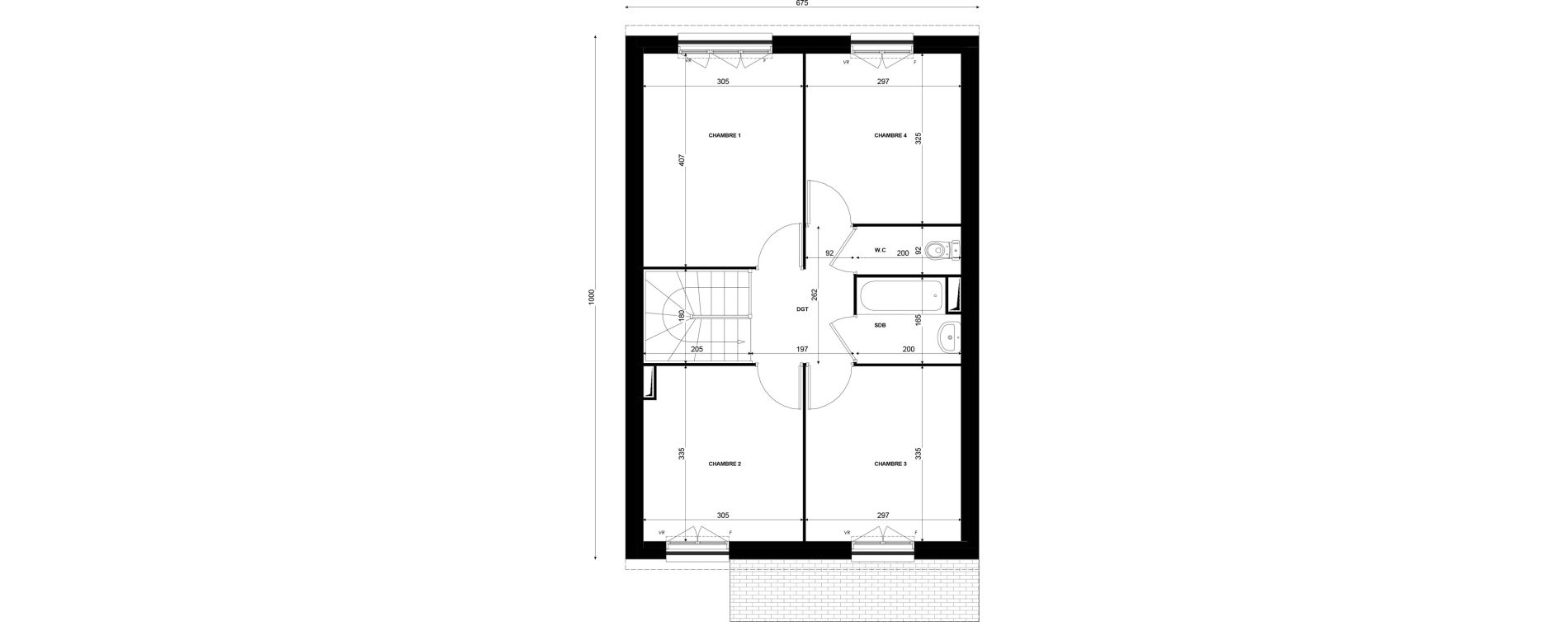 Maison T5 de 91,37 m2 &agrave; Ormoy Centre