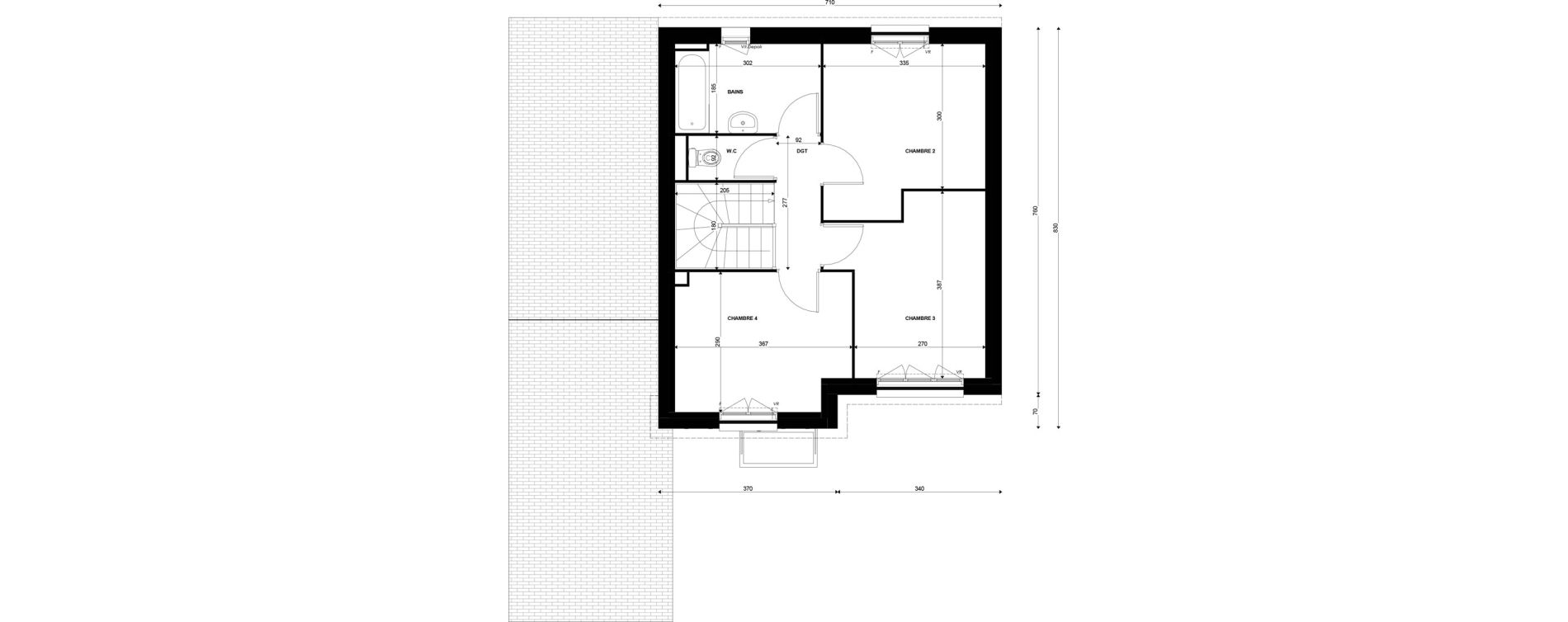 Maison T5 de 102,97 m2 &agrave; Ormoy Centre