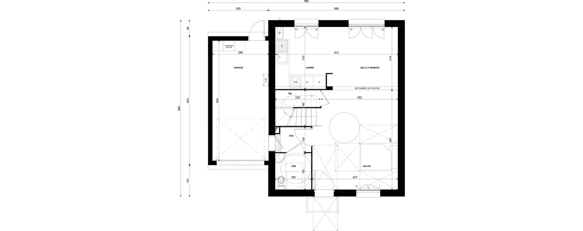 Maison T4 de 90,58 m2 &agrave; Ormoy Centre